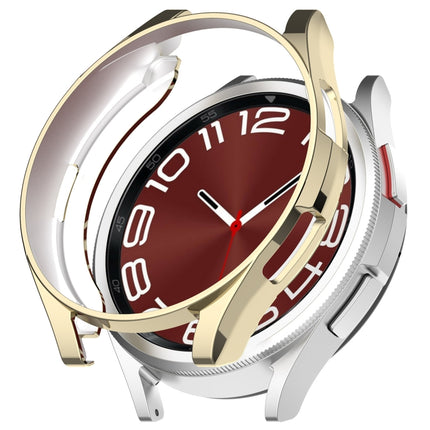 Electroplated TPU Half Pack Hollow Watch Protective Case, For Samsung Galaxy Watch6 Classic 47mm, For Samsung Galaxy Watch6 Classic 43mm - DealBuddy