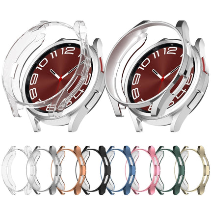 Electroplated TPU Half Pack Hollow Watch Protective Case, For Samsung Galaxy Watch6 Classic 47mm, For Samsung Galaxy Watch6 Classic 43mm - DealBuddy