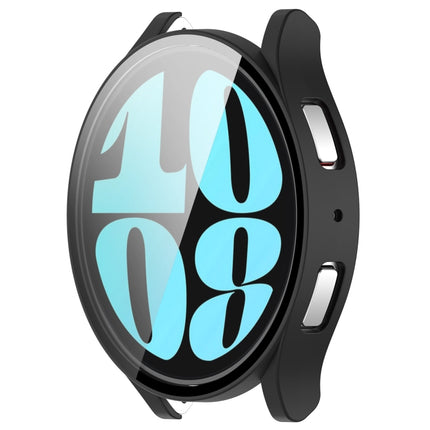 PC + Tempered Film Integrated Watch Protective Case, For Samsung Galaxy Watch6 44mm, For Samsung Galaxy Watch6 40mm