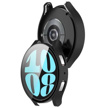 PC + Tempered Film Integrated Watch Protective Case, For Samsung Galaxy Watch6 44mm, For Samsung Galaxy Watch6 40mm