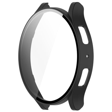 PC + Tempered Film Integrated Watch Protective Case, For Samsung Galaxy Watch6 44mm, For Samsung Galaxy Watch6 40mm