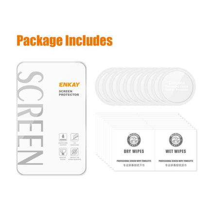 10pcs ENKAY 0.2mm 9H Tempered Glass Screen Protector Watch Film - DealBuddy
