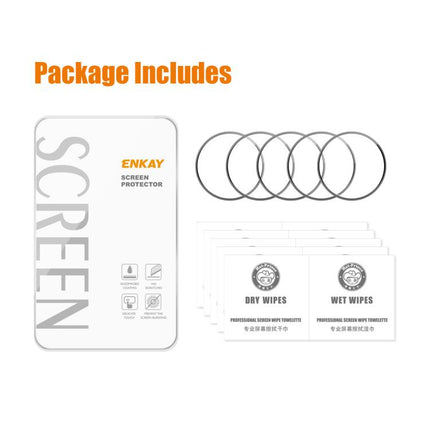 5pcs ENKAY 3D Full Coverage Soft PC Edge PMMA HD Screen Film - DealBuddy