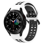 For Samsung  Galaxy Watch 4 Classic 42mm / White + Black