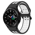 Two-Color Breathable Silicone Watch Band, For Samsung  Galaxy Watch 4 Classic 42mm - DealBuddy