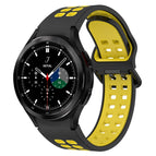 For Samsung  Galaxy Watch 4 Classic 42mm / Black + Yellow