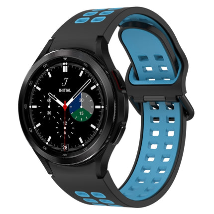 Two-Color Breathable Silicone Watch Band, For Samsung  Galaxy Watch 4 Classic 42mm - DealBuddy