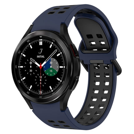 Two-Color Breathable Silicone Watch Band, For Samsung  Galaxy Watch 4 Classic 42mm - DealBuddy