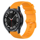 20mm Checkered Silicone Watch Band, For Samsung Galaxy Watch 6 Classic 47mm, For Samsung Galaxy Watch 6 44mm, For Samsung Galaxy Watch 6 40mm, For Samsung Galaxy Watch 6 Classic 43mm - DealBuddy