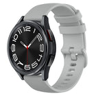 20mm Checkered Silicone Watch Band, For Samsung Galaxy Watch 6 Classic 47mm, For Samsung Galaxy Watch 6 44mm, For Samsung Galaxy Watch 6 40mm, For Samsung Galaxy Watch 6 Classic 43mm - DealBuddy