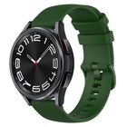 20mm Checkered Silicone Watch Band, For Samsung Galaxy Watch 6 Classic 47mm, For Samsung Galaxy Watch 6 44mm, For Samsung Galaxy Watch 6 40mm, For Samsung Galaxy Watch 6 Classic 43mm - DealBuddy