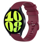 For Samsung Galaxy Watch 6 44mm / Wine Red