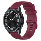 For Samsung Galaxy Watch 6 Classic 43mm / Wine Red