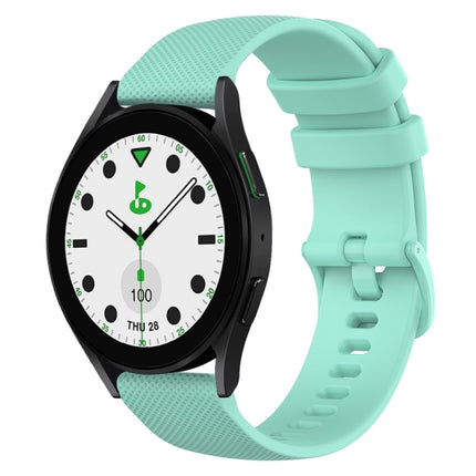 20mm Checkered Silicone Watch Band, For Samsung Galaxy watch 5 Pro Golf Edition, For Samsung Galaxy watch 5 Golf Edition, For Samsung Galaxy Watch 5  44mm, For Samsung Galaxy Watch 5 Pro  45mm