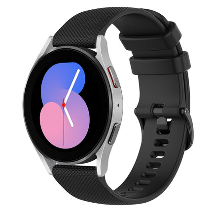 20mm Checkered Silicone Watch Band