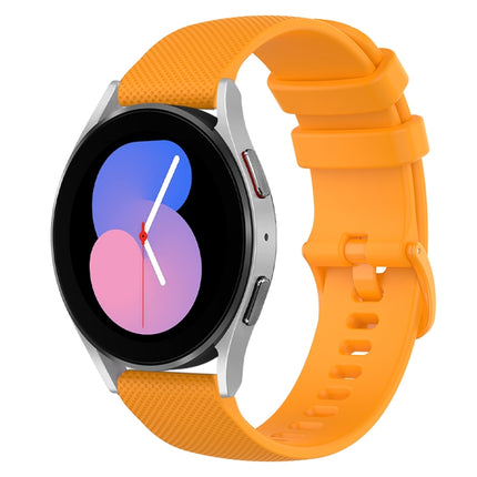 20mm Checkered Silicone Watch Band