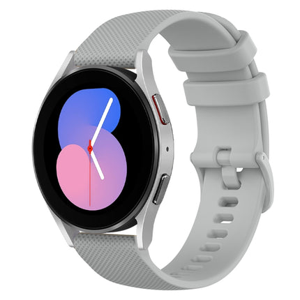 20mm Checkered Silicone Watch Band, For Samsung Galaxy Watch 5  40mm - DealBuddy