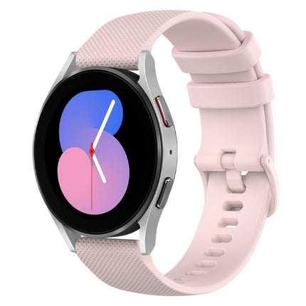 20mm Checkered Silicone Watch Band