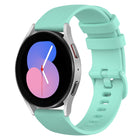 20mm Checkered Silicone Watch Band