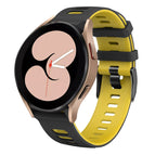 For Samsung Galaxy Watch 5  40mm / Black + Yellow