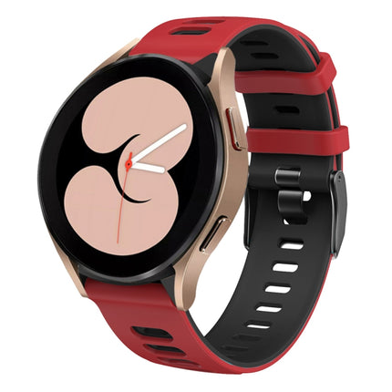 20mm Two-color Silicone Watch Band, For Samsung Galaxy Watch 5  40mm - DealBuddy