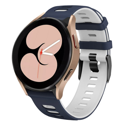 20mm Two-color Silicone Watch Band
