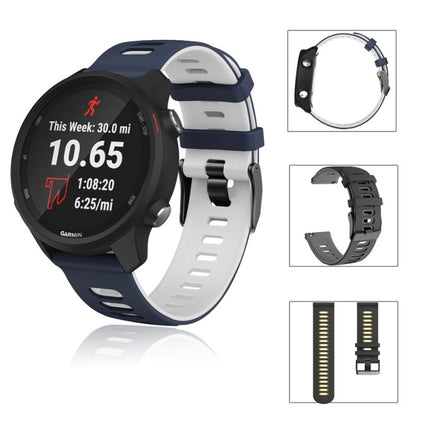 20mm Two-color Silicone Watch Band