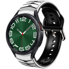 For Samsung Galaxy Watch 6 Classic 47mm / White+Black