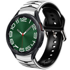 Curved Texture Silicone Watch Band, For Samsung Galaxy Watch 6 Classic 47mm, For Samsung Galaxy Watch 6 44mm, For Samsung Galaxy Watch 6 40mm - DealBuddy