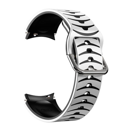 Curved Texture Silicone Watch Band, For Samsung Galaxy Watch 6 Classic 47mm, For Samsung Galaxy Watch 6 44mm, For Samsung Galaxy Watch 6 40mm - DealBuddy