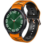 Curved Texture Silicone Watch Band, For Samsung Galaxy Watch 6 Classic 47mm, For Samsung Galaxy Watch 6 44mm, For Samsung Galaxy Watch 6 40mm - DealBuddy