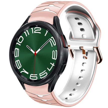 Curved Texture Silicone Watch Band, For Samsung Galaxy Watch 6 Classic 47mm, For Samsung Galaxy Watch 6 44mm, For Samsung Galaxy Watch 6 40mm - DealBuddy