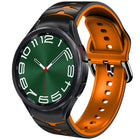 Curved Texture Silicone Watch Band, For Samsung Galaxy Watch 6 Classic 47mm, For Samsung Galaxy Watch 6 44mm, For Samsung Galaxy Watch 6 40mm - DealBuddy