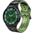 For Samsung Galaxy Watch 6 Classic 47mm / Black+Green