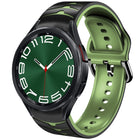Curved Texture Silicone Watch Band, For Samsung Galaxy Watch 6 Classic 47mm, For Samsung Galaxy Watch 6 44mm, For Samsung Galaxy Watch 6 40mm - DealBuddy