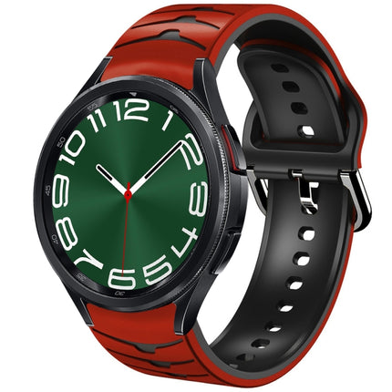 Curved Texture Silicone Watch Band, For Samsung Galaxy Watch 6 Classic 47mm, For Samsung Galaxy Watch 6 44mm, For Samsung Galaxy Watch 6 40mm - DealBuddy