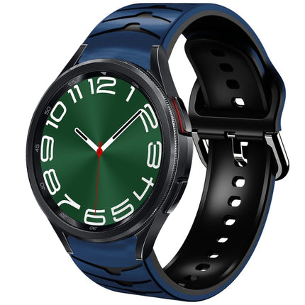 Curved Texture Silicone Watch Band, For Samsung Galaxy Watch 6 Classic 47mm, For Samsung Galaxy Watch 6 44mm, For Samsung Galaxy Watch 6 40mm - DealBuddy