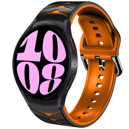 Curved Texture Silicone Watch Band, For Samsung Galaxy Watch 6 Classic 47mm, For Samsung Galaxy Watch 6 44mm, For Samsung Galaxy Watch 6 40mm - DealBuddy