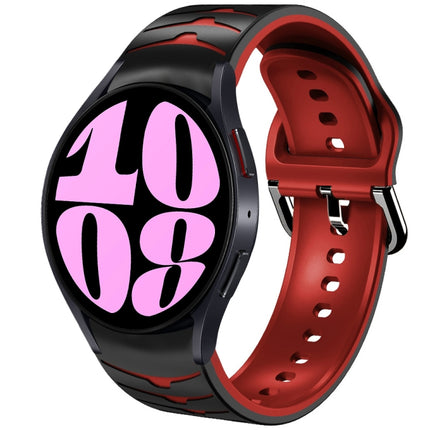Curved Texture Silicone Watch Band, For Samsung Galaxy Watch 6 Classic 47mm, For Samsung Galaxy Watch 6 44mm, For Samsung Galaxy Watch 6 40mm - DealBuddy