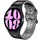 For Samsung Galaxy Watch 6 44mm / Black+Grey