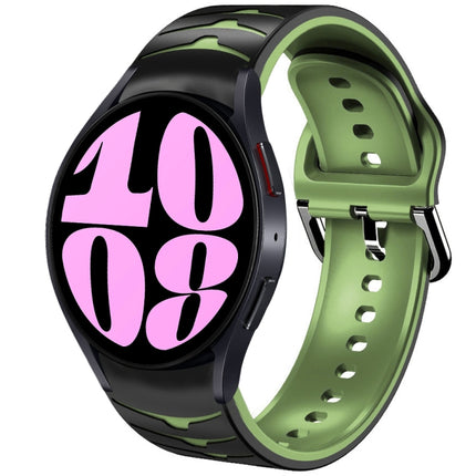 Curved Texture Silicone Watch Band, For Samsung Galaxy Watch 6 Classic 47mm, For Samsung Galaxy Watch 6 44mm, For Samsung Galaxy Watch 6 40mm - DealBuddy