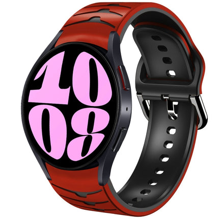 Curved Texture Silicone Watch Band, For Samsung Galaxy Watch 6 Classic 47mm, For Samsung Galaxy Watch 6 44mm, For Samsung Galaxy Watch 6 40mm - DealBuddy