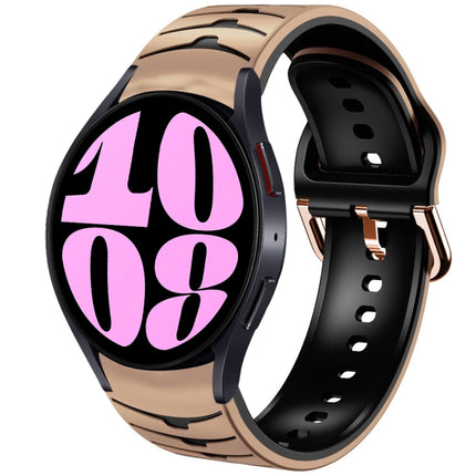 Curved Texture Silicone Watch Band, For Samsung Galaxy Watch 6 Classic 47mm, For Samsung Galaxy Watch 6 44mm, For Samsung Galaxy Watch 6 40mm - DealBuddy