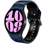 For Samsung Galaxy Watch 6 44mm / Dark Blue+Black