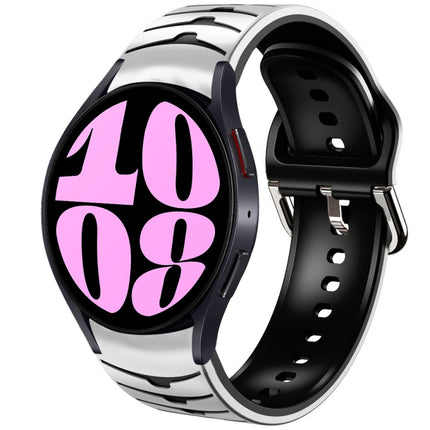Curved Texture Silicone Watch Band, For Samsung Galaxy Watch 6 Classic 47mm, For Samsung Galaxy Watch 6 44mm, For Samsung Galaxy Watch 6 40mm - DealBuddy
