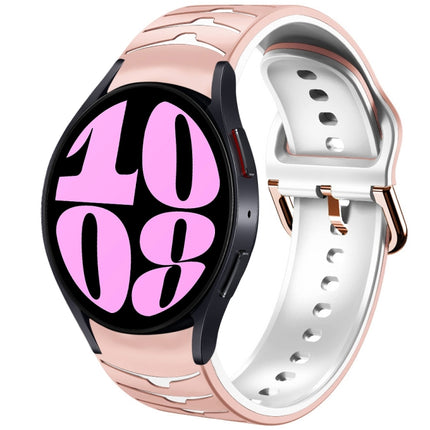 Curved Texture Silicone Watch Band, For Samsung Galaxy Watch 6 Classic 47mm, For Samsung Galaxy Watch 6 44mm, For Samsung Galaxy Watch 6 40mm - DealBuddy