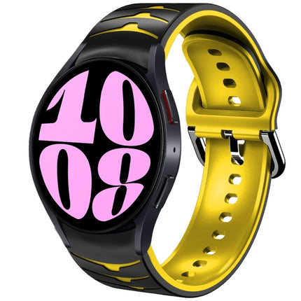 Curved Texture Silicone Watch Band, For Samsung Galaxy Watch 6 Classic 47mm, For Samsung Galaxy Watch 6 44mm, For Samsung Galaxy Watch 6 40mm - DealBuddy