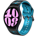 For Samsung Galaxy Watch 6 40mm / Black+Blue