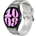 For Samsung Galaxy Watch 6 40mm / Grey+White