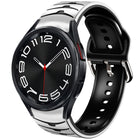 Curved Texture Silicone Watch Band, For Samsung Galaxy Watch 6 Classic 43mm, For Samsung Galaxy watch 5 Pro Golf Edition, For Samsung Galaxy watch 5 Golf Edition - DealBuddy